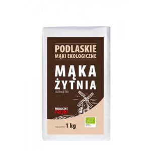 Mąka żytnia razowa BIO typ 2000 1kg BIOLIFE