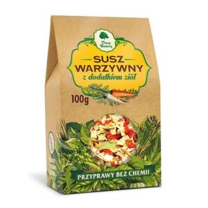 Susz warzywny z dodatkiem ziół 100g DARY NATURY