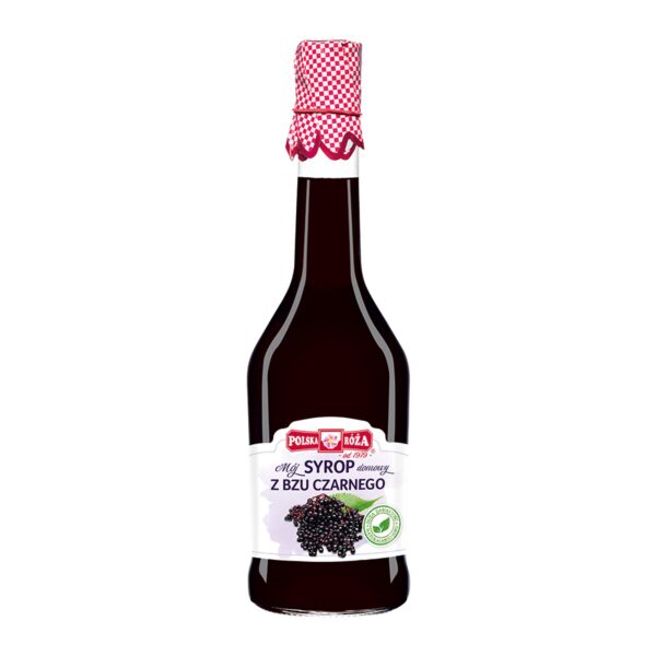 Syrop z czarnego bzu 500ml POLSKA RÓŻA - obrazek 2