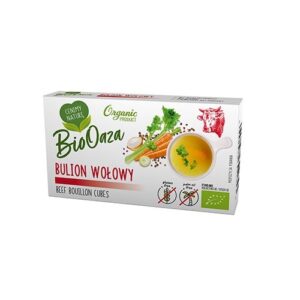 Kostka rosołowa wołowa BIO 66g BIOOAZA