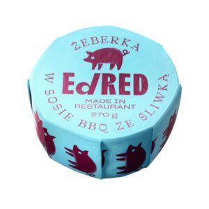 Żeberka w sosie BBQ ze śliwką 270g ED RED ORIGINALS