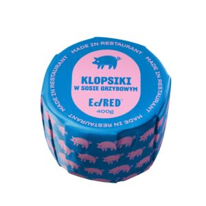 Klopsiki wieprzowe w sosie grzybowym 400g ED RED CASUAL