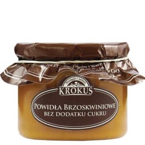 Powidła brzoskwiniowe bez dodatku cukrów 310g KROKUS