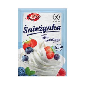 Bita śnietana śniezynka