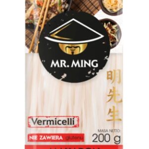 Makaron ryżowy nitka 200g MR. MING