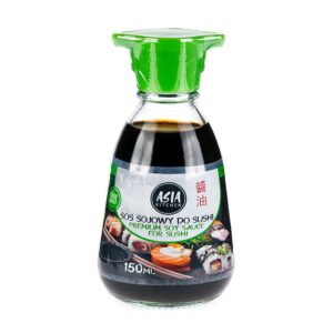Sos sojowy Sushi Premium 150ml mniej soli bezglutenowy ASIA KITCHEN
