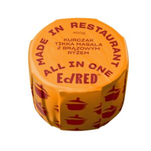 Kurczak tikka masala z brązowym ryżem 400g ED RED ALL IN ONE