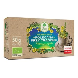 Herbatka Polecana przy trądziku BIO 25x2g DARY NATURY