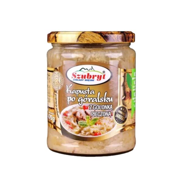 Kapusta z golonką po góralsku 470g SZUBRYT - obrazek 2