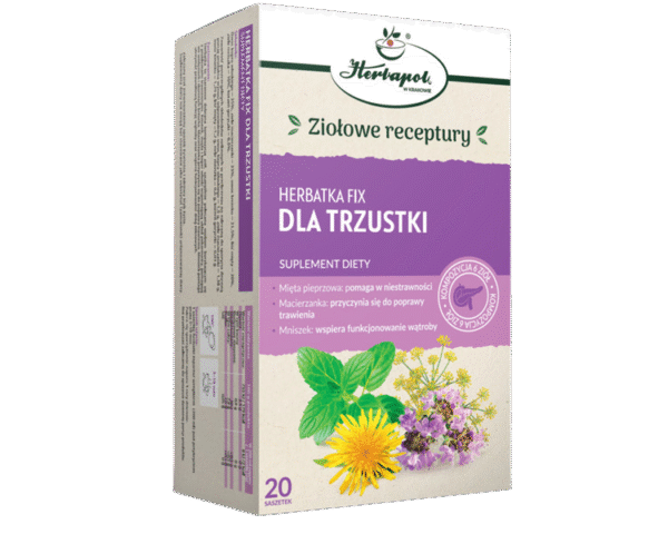 Herbatka dla trzustki 20x2g HERBAPOL KRAKÓW