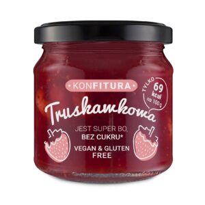 Konfitura owocowa Truskawka bez dodatku cukrów 190g KONFITURA