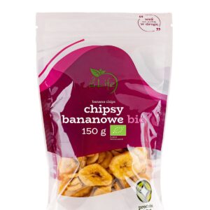 Chipsy bananowe BIO 150g BIOLIFE