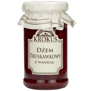 Dżem truskawkowy z wanilią 235g KROKUS