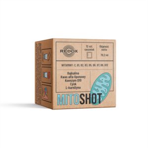 Mitoshot 12 saszetek 6,6ml dr Jan Pokrywka RED-OX