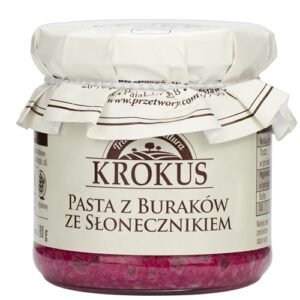 Pasta z buraków ze słonecznikiem 180g KROKUS