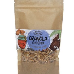 Granola kokosowa bez dodatku cukrów 250g OATBE