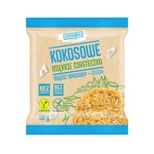 Ciasteczko kokosowe miąższ kokosowy+migdał 50g FRANK&OLI