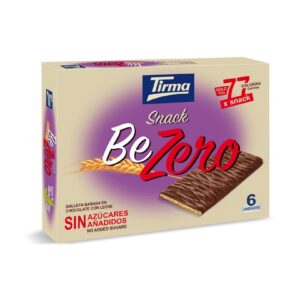 Ciastka w polewie czekoladowej mlecznej bez dodatku cukrów Tirma 105g