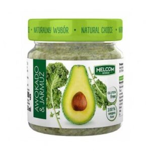 Pasta z awokado i jarmużu 180g HELCOM