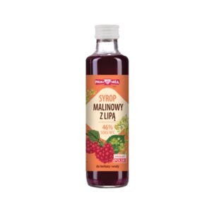 Syrop malinowy z lipą 250 ml POLSKA RÓŻA