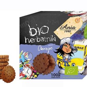 Herbatniki okrągłe BIO 100g ANIA