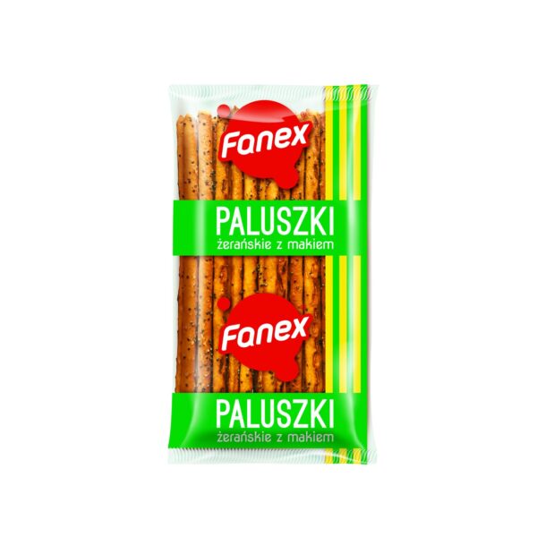 Paluszki z makiem 100 g FANEX