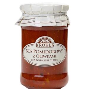 Sos pomidorowy z oliwkami 340g KROKUS