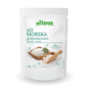 Sól morska gruboziarnista 1kg WITPAK