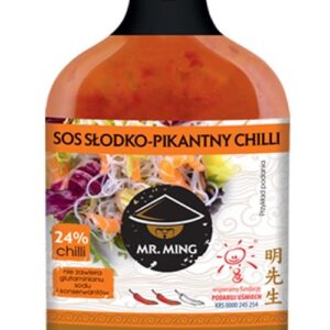 Sos słodko-pikantny chilli 24% 175ml MR. MING