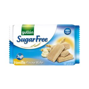 Wafle z nadzieniem o smaku waniliowym