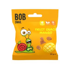 Żelki owocowe Fruit Snack Mango 20g BOB SNAIL