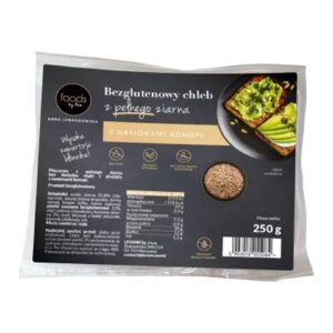 Chleb pełnoziarnisty konopi 250g LEVANN