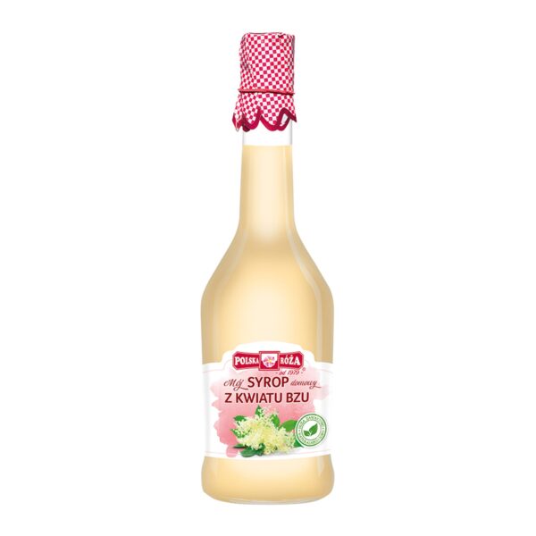 Syrop z kwiatu bzu 500ml POLSKA RÓŻA - obrazek 2