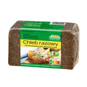 Chleb razowy pełnoziarnisty 500g BENUS