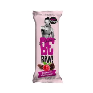 Baton Raspberry choco power 40g BeRAW