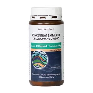 Omułek zielonowargowy - koncentrat 150 kapsułek SANCT BERNHARD