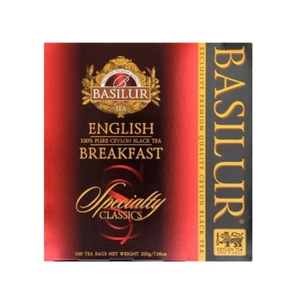 Herbata - English Breakfast sasz. 100x2g BASILUR - obrazek 2