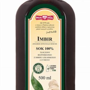 Sok z imbiru 500ml  POLSKA RÓŻA