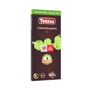 Czekolada gorzka ze stewią 100g Torras