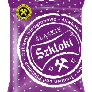 Cukierki szkloki winogronowo-śliwkowe 80g