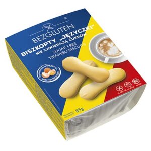 Biszkopty bez dodatku cukrów 85g BEZGLUTEN