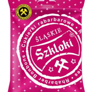 Cukierki szkloki rabarbarowe 80g