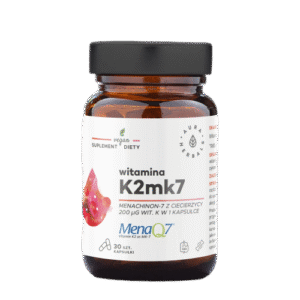 AURA Witamina K2MK7 MenaQ7® 200 µg 30kaps.