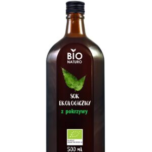 Sok z pokrzywy 100% BIO 500ml BIONATURO