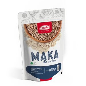 Mąka gryczana bezglutenowa 400g INCOLA