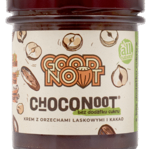 Krem z orzechów laskowych i kakao bez dodatku cukrów 330g  Choconoot® GOOD NOOT