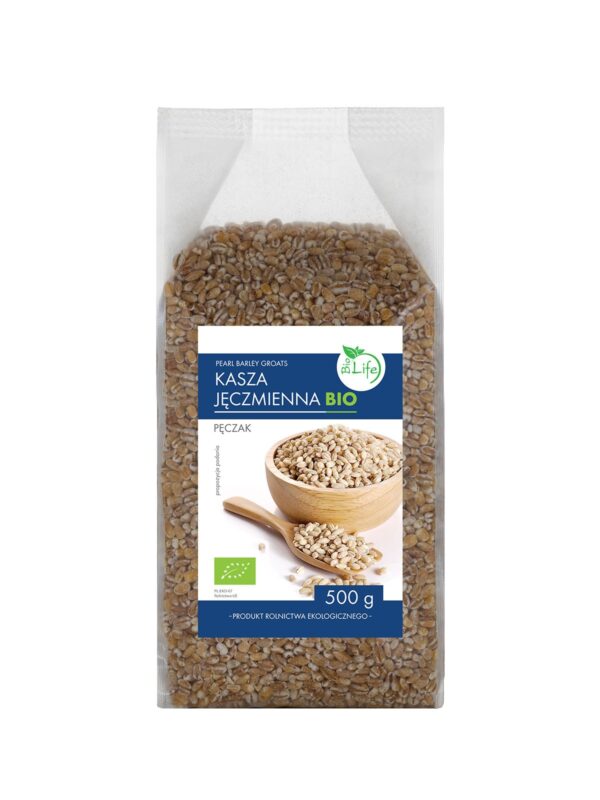 Kasza jęczmienna pęczak BIO 500g BIOLIFE