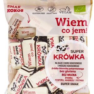 Krówka bezmleczna smak kokos BIO 150g ME GUSTO