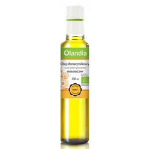 Olej słonecznikowy BIO 250ml OLANDIA