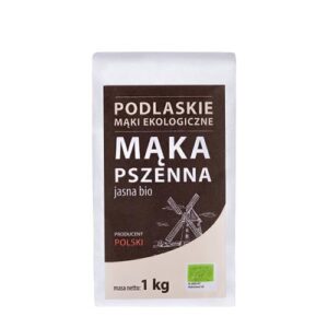 Mąka pszenna jasna BIO 1kg BIOLIFE